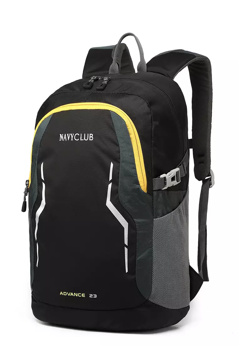 Navy Club New Arival Tas Ransel Up to 14 inch - Tas Laptop Daypack 23 Liter - Free Bag Cover