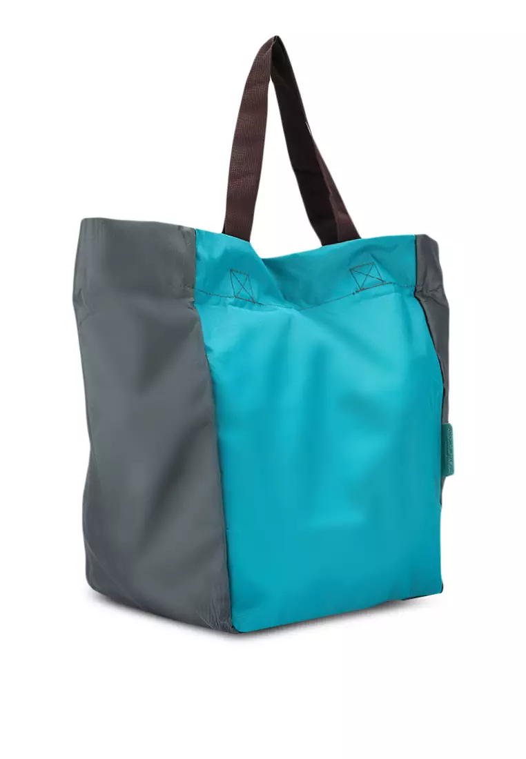 Buy BAGSTATION Foldable Colour Block Large Tote Bag 2023 Online