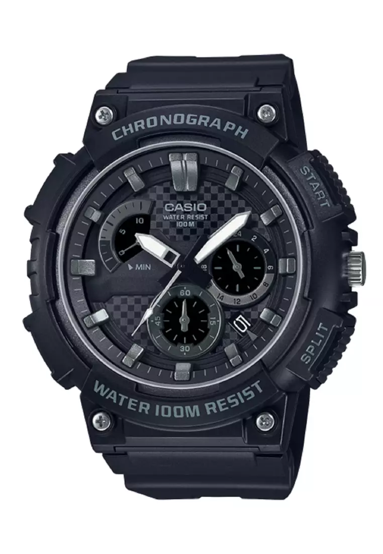 Buy CASIO Chronograph Watch MCW 200H 1A2 2024 Online ZALORA