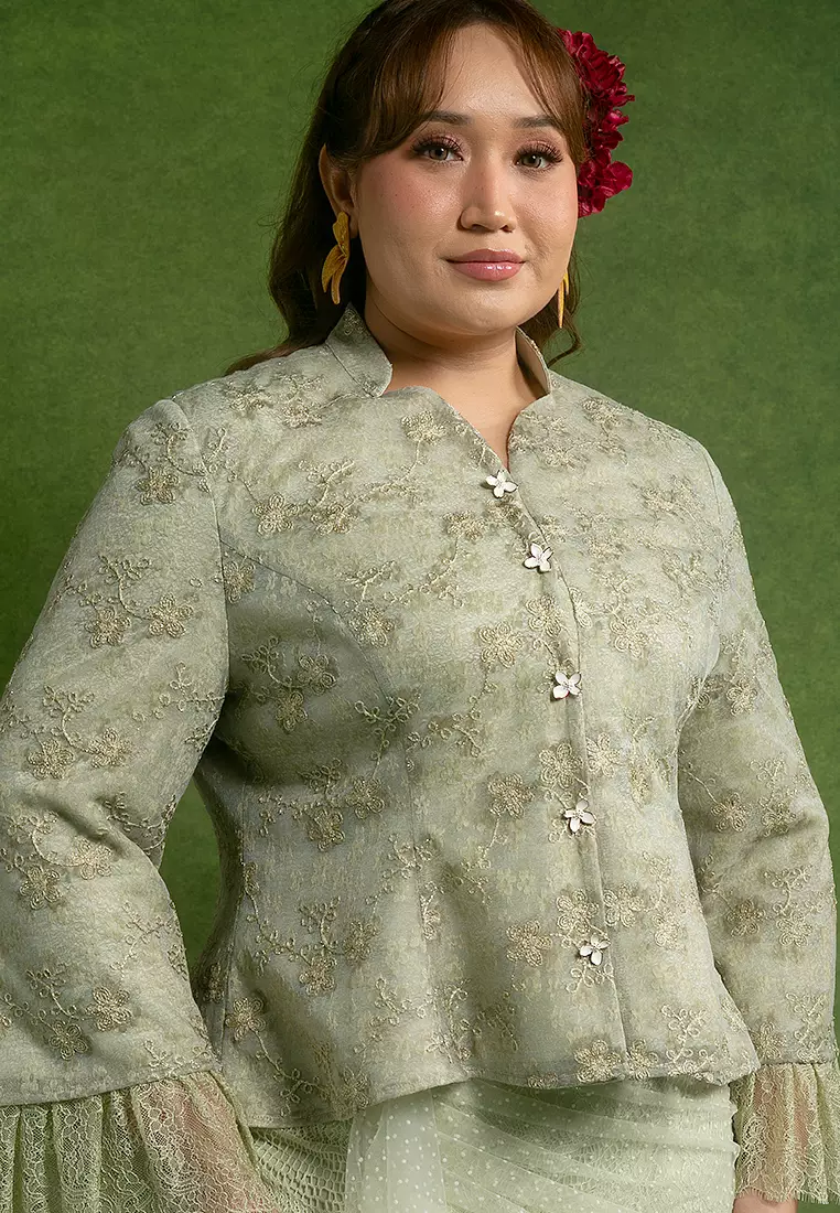 Lily Embroidered Kebaya Top