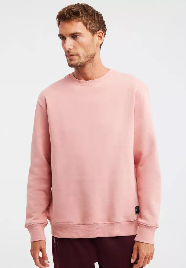 Soft pink sweatshirt online