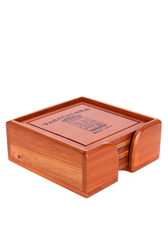 Buy Tabacalera Incorporada Wooden Coaster Set 2021 Online Zalora Philippines