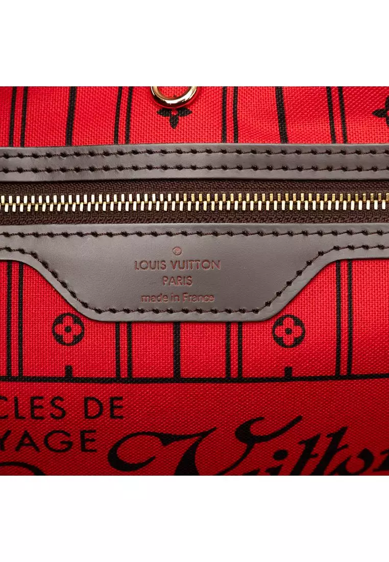 Pre-Loved Louis Vuitton Damier Ebene Neverfull Gm