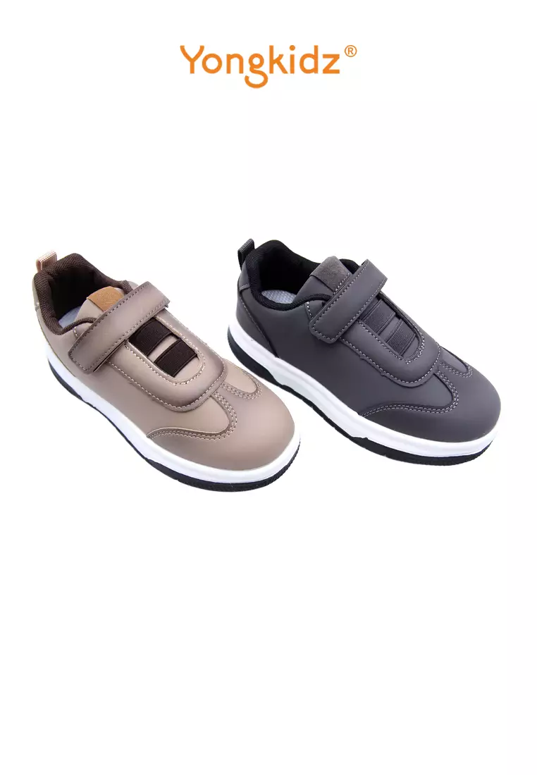 YONGKIDZ BIAN SEPATU CASUAL ANAK LAKI LAKI OL-CS236-25 ABU