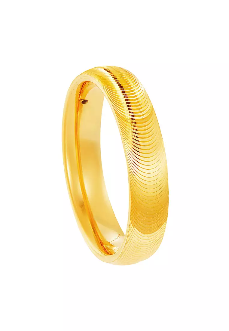HABIB 999/24K Yellow Gold Ring WWGR1990524