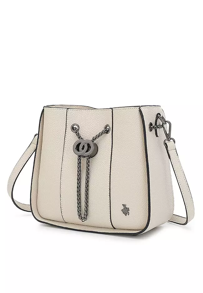 White chain shoulder bag store