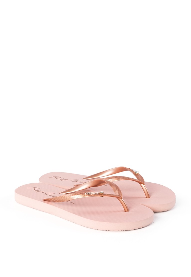 Script Wave Bloom Thongs