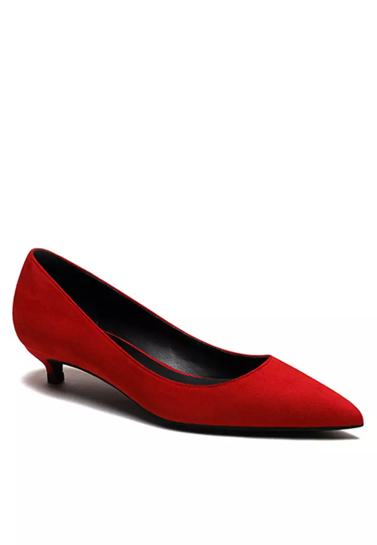 3CM Uniform Pointed High Heel Shoes HZL132