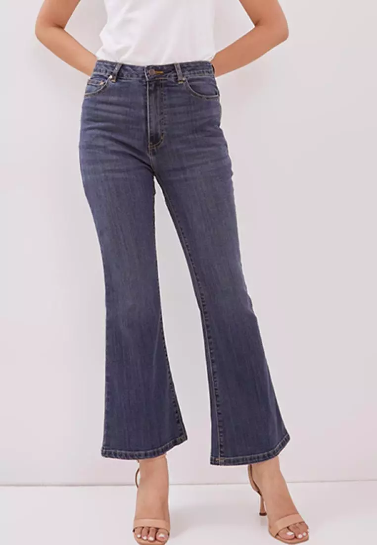 Jual DUST DUST Celana Vintage Cutbray Jeans Adisti 3819