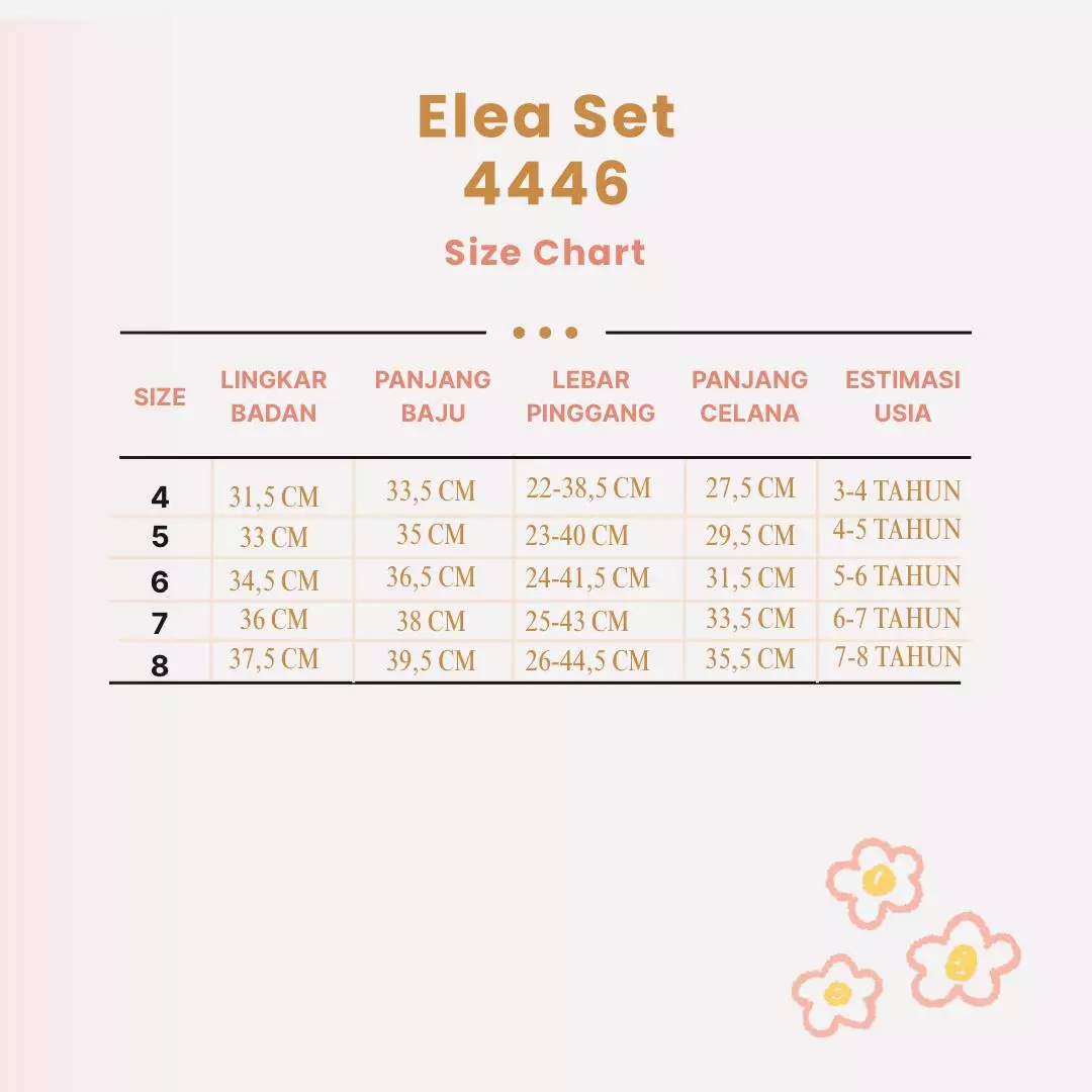 Two Mix - Elea Set - Baju Setelan Celana Anak Perempuan Lucu Usia 1-8 Tahun 4446 Warna Hijau