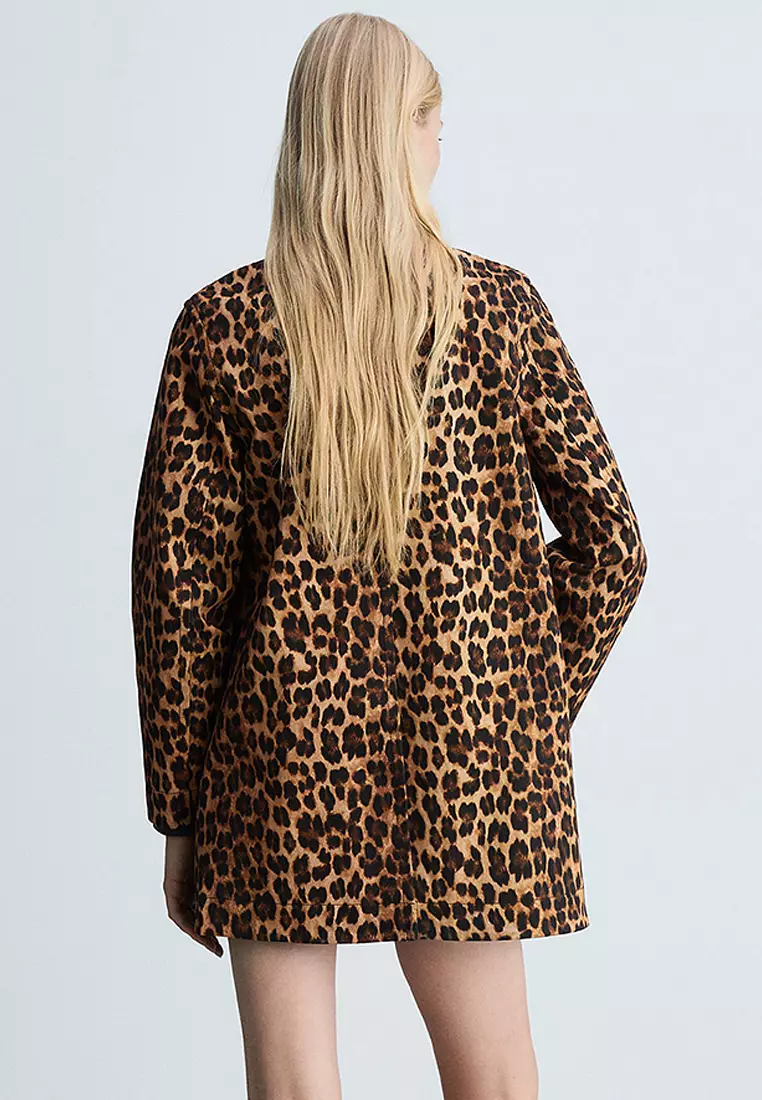 Mango leopard jacket 2025