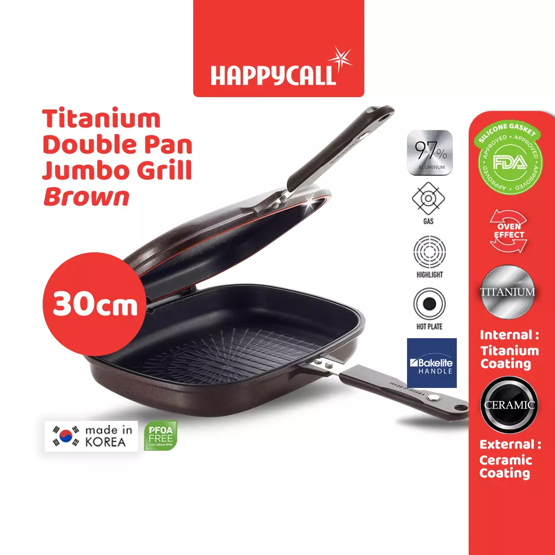 Happycall Double Pan Jumbo Grill - Happycall USA