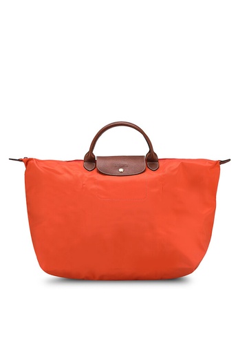 Longchamp 橘色 Le Pliage Original Travel Bag L (hz) 0FF62ACAFF1D14GS_1