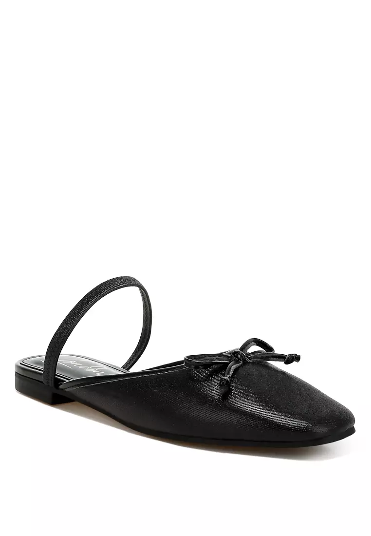 Sepatu Balet Glitter Hitam