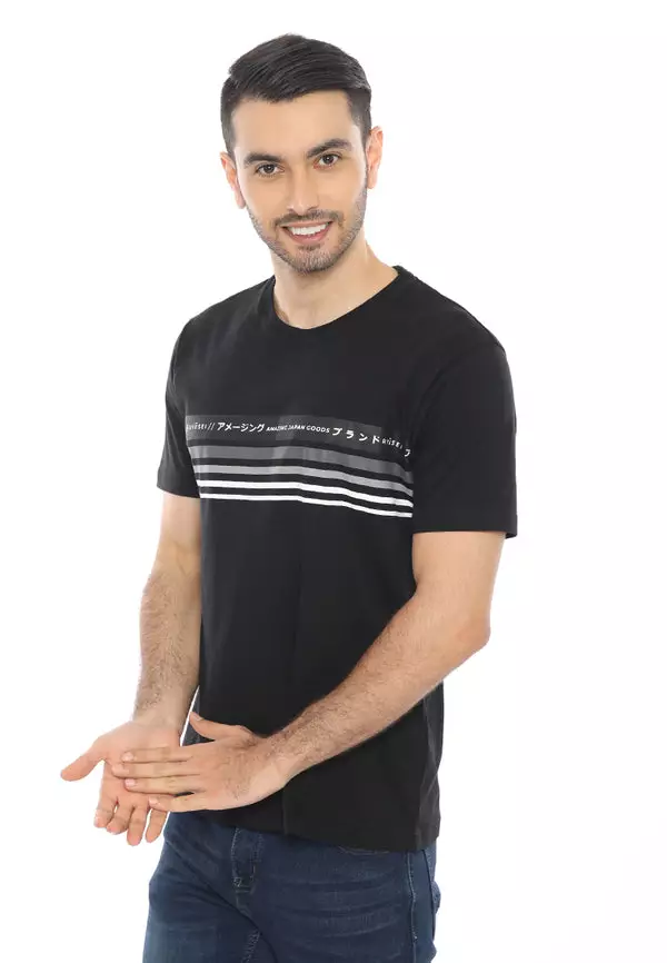 Ryusei Tshirt Yamagata Black