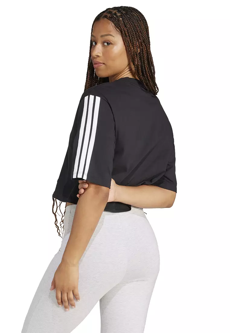 Essentials 3-Stripes Cotton Loose T-Shirt