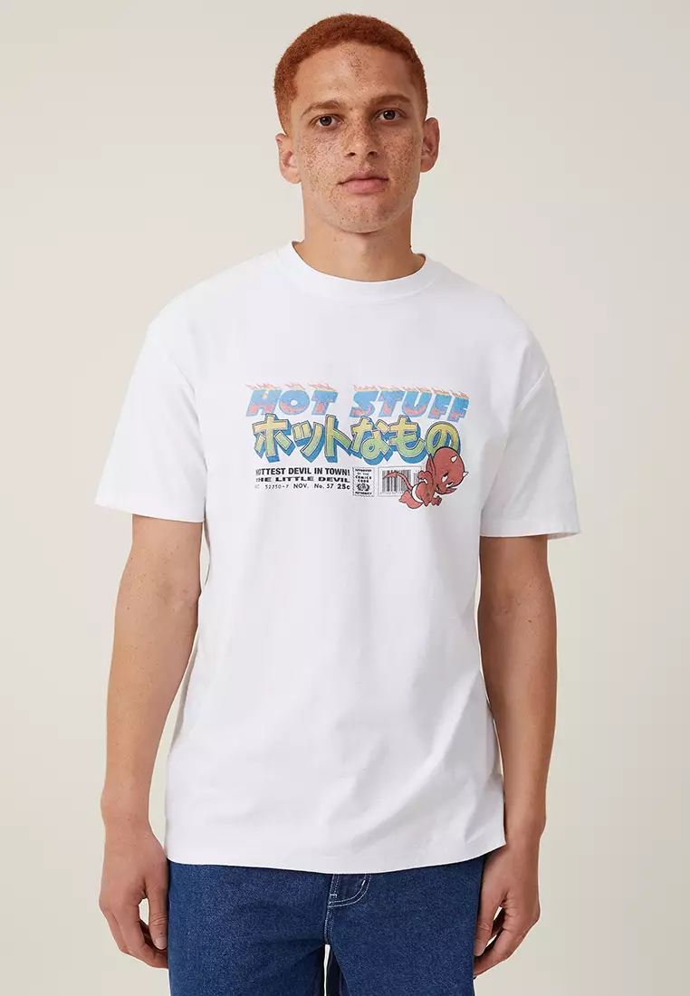 Buy Cotton On Hot Stuff T-Shirt in Hot White/Sizzlers 2024 Online | ZALORA  Singapore