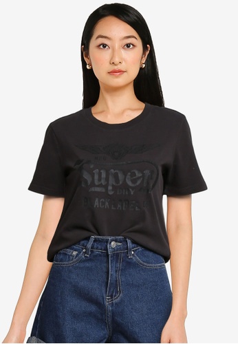 SUPERDRY black Black Out Tee - Original & Vintage E25D6AAAF64E1EGS_1