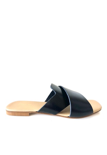 CERRUTI 1881 black CERRUTI 1881® Ladies' Sandals - Black - Made in Italy D484BSH4F63408GS_1
