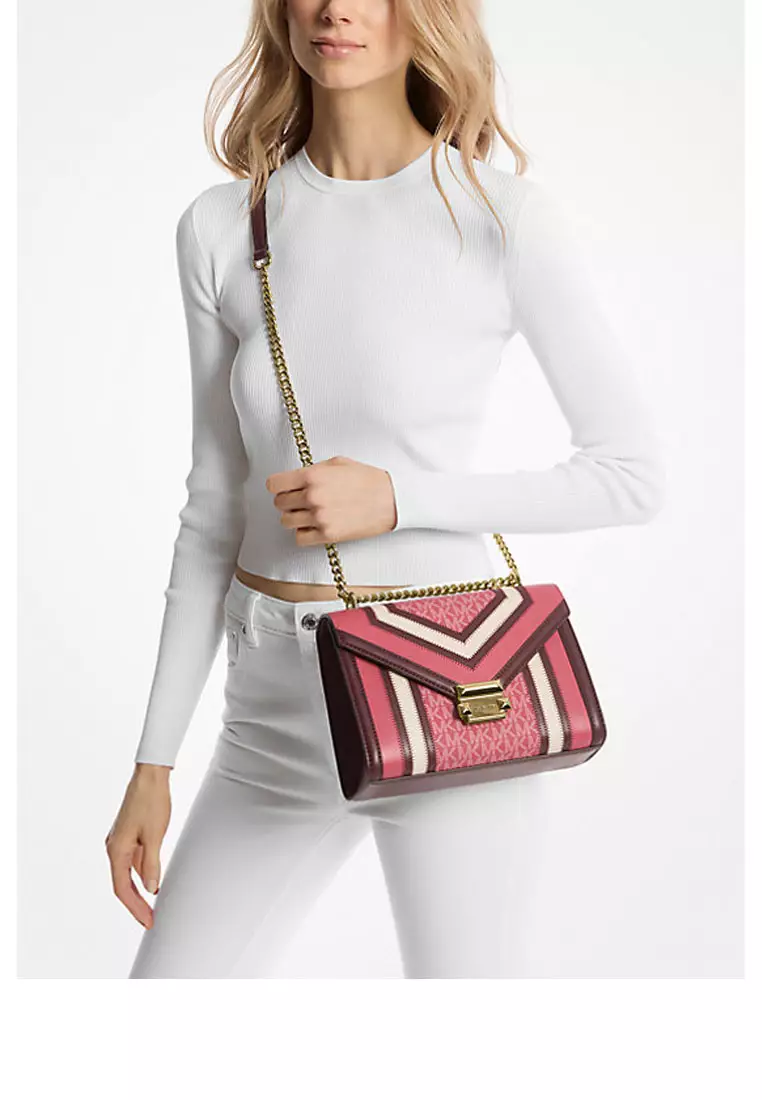 Michael kors whitney logo hotsell