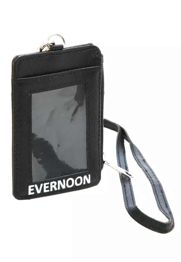 Siska Name Tag Seleting ID Card Desain Simple Premium Quality - Hitam