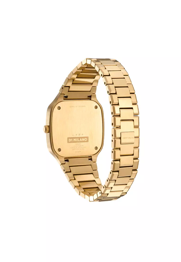 Disco Gold Square Bracelet Watch, 32 mm
