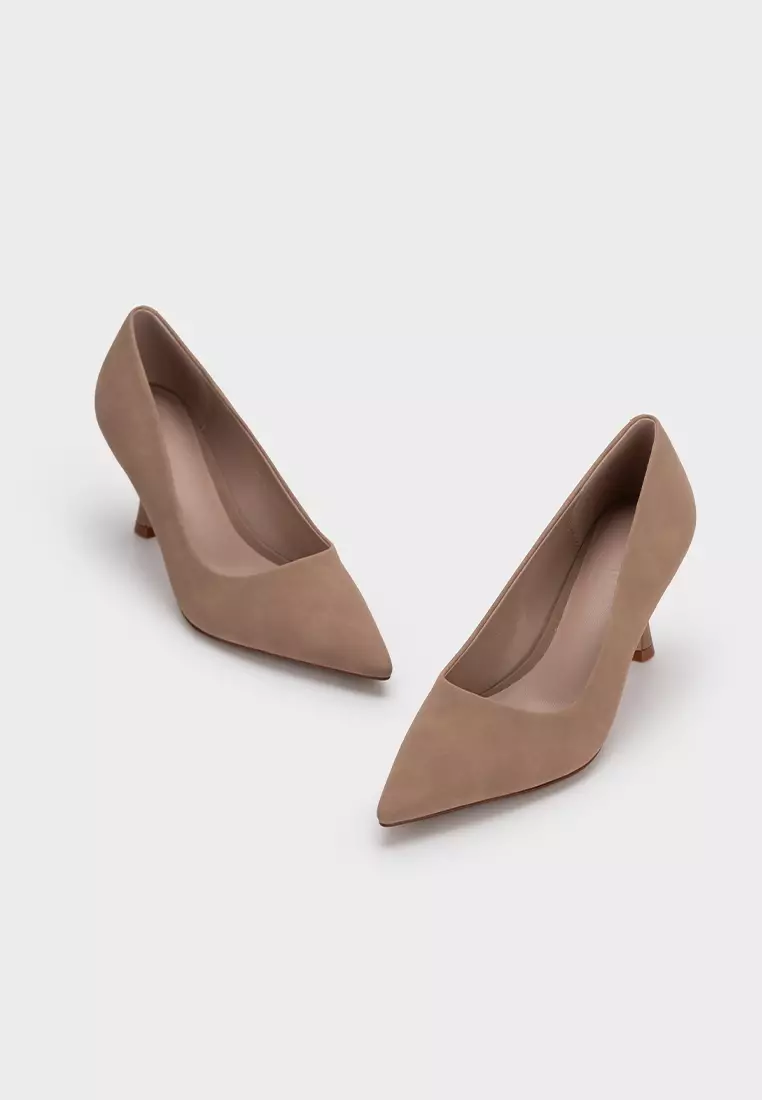 CLASSIC POINTED TOE MID HEEL PUMP