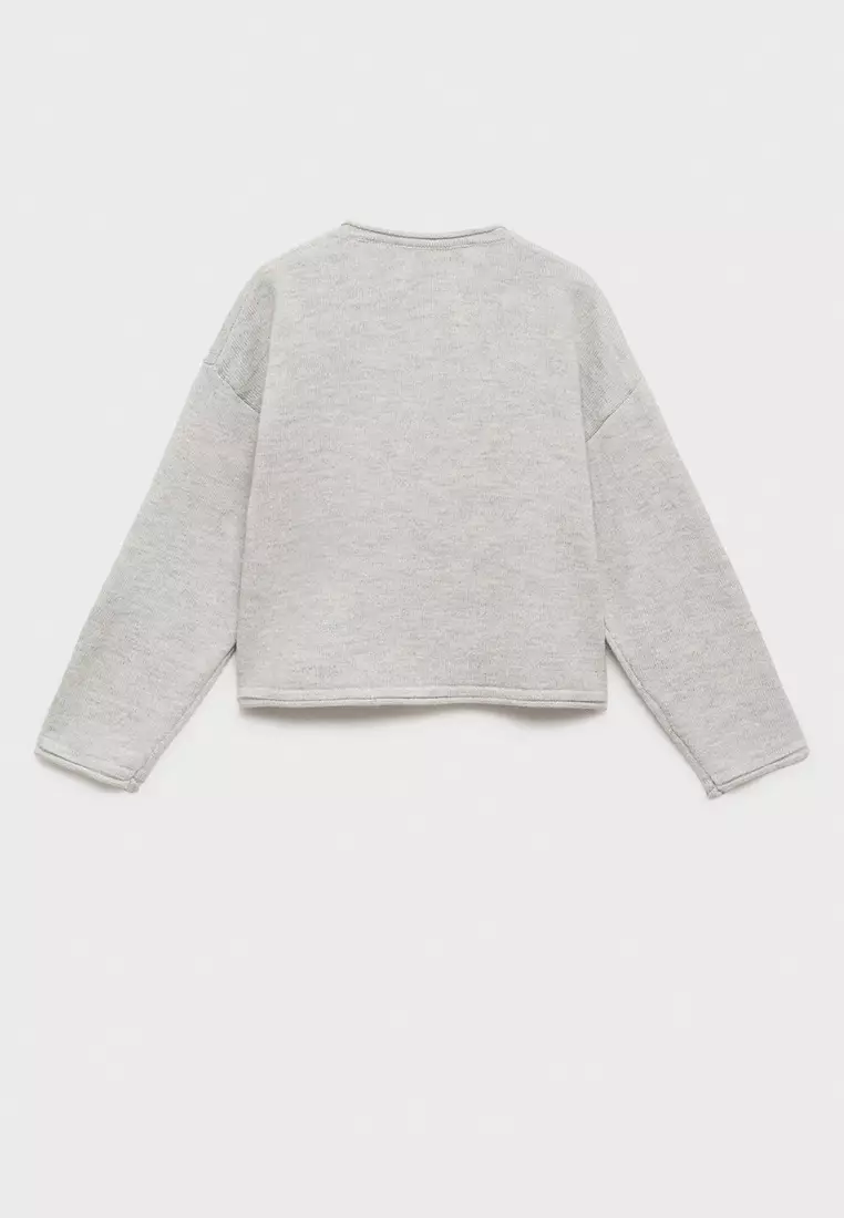 Knitted Buttoned Cardigan