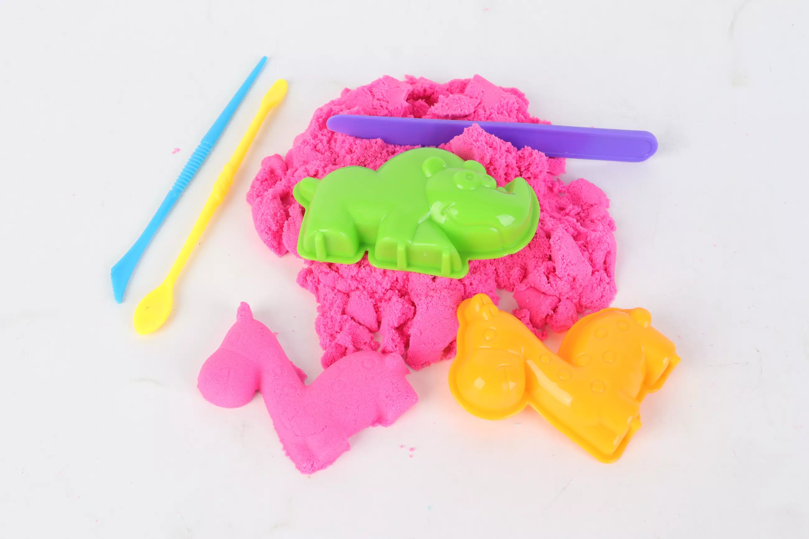 Okiedog Dynamic Sand Animal Set (80gr) - RANDOM Mainan Pasir Anak