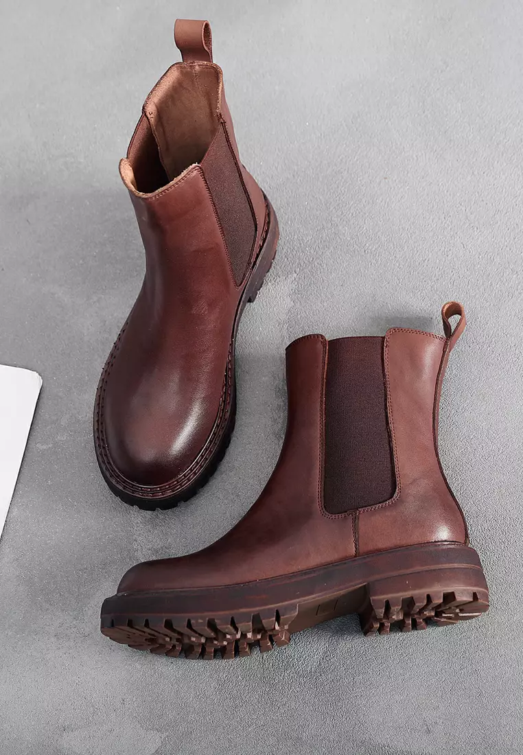 Begyndelsen Uafhængig Converge Buy Twenty Eight Shoes Vintage Cow Leather Chelsea Boots QB168-26 2023  Online | ZALORA Philippines