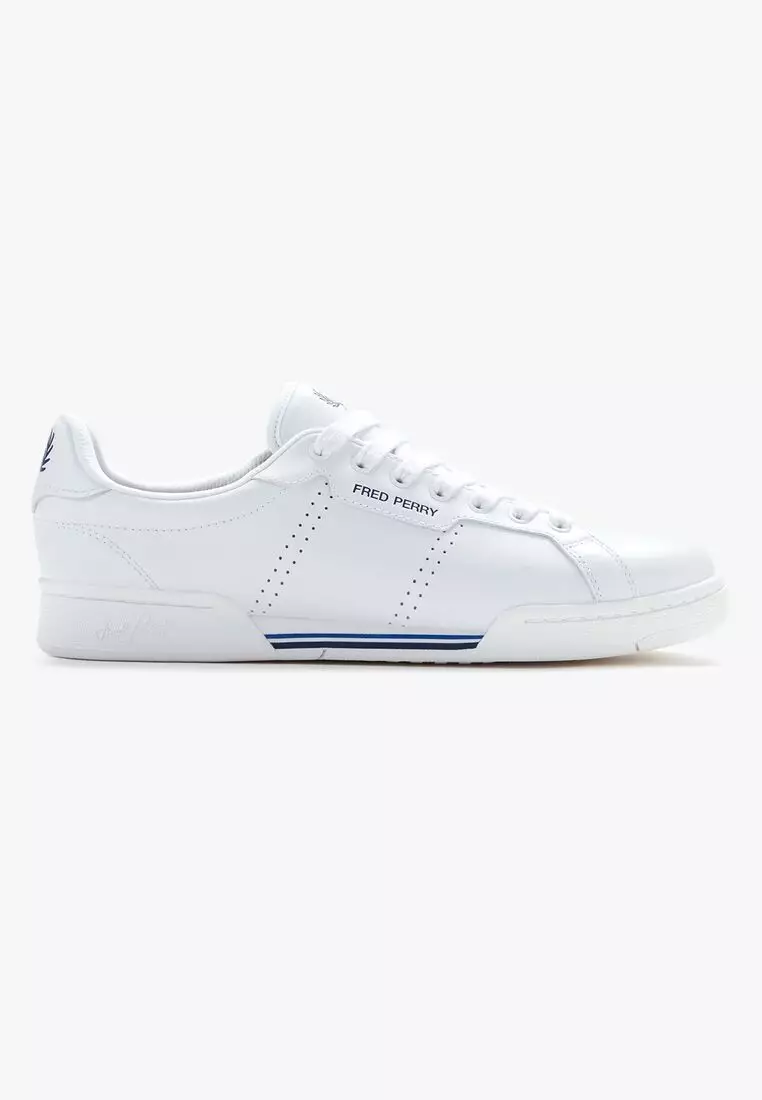 Buy Fred Perry Fred Perry B722 LEATHER SHOES (WHITE/FRENCH