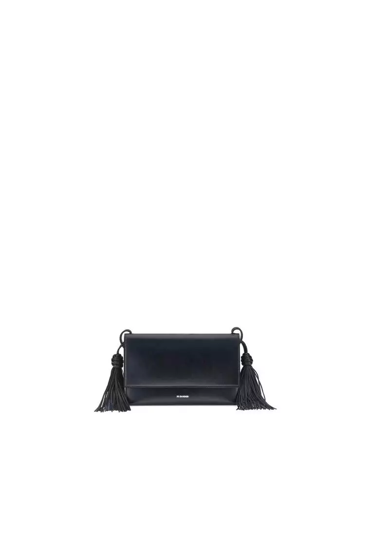 Buy Jil Sander Tassel Leather Shoulder Bag with 2025 Online