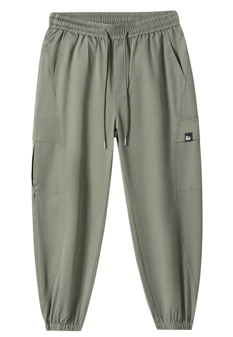 Drawstring Casual Jogger Pants