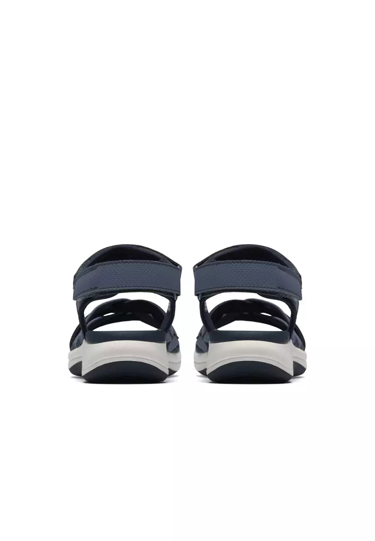 Womens Mira Shore Strappy Sandals - Navy