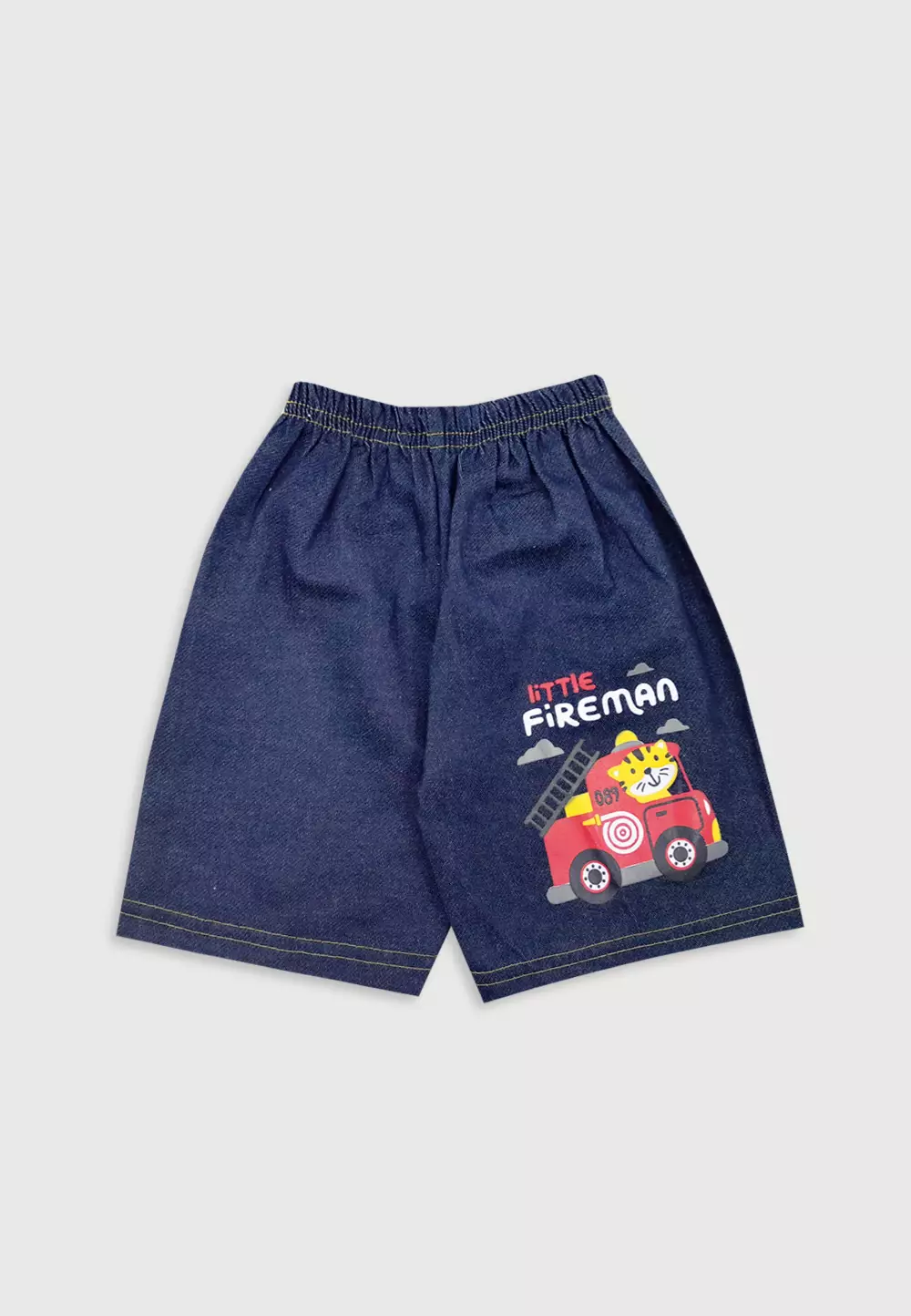 Wakakids Baju Bayi Anak Laki Laki Setelan Celana Jeans 3444 Merah
