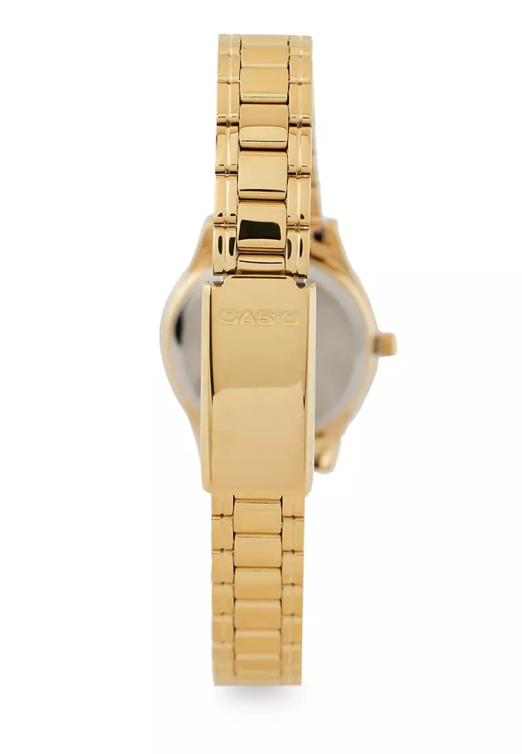 Jual CASIO Casio Women LTP-1275G-9ADF Gold Original 2024 | ZALORA ...