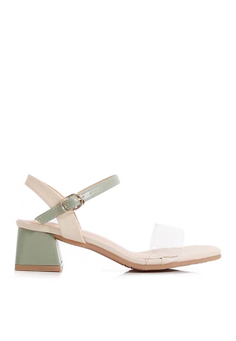 VANSA Stylish Strappy Mid-Heel Sandals VSW-S98.4.5