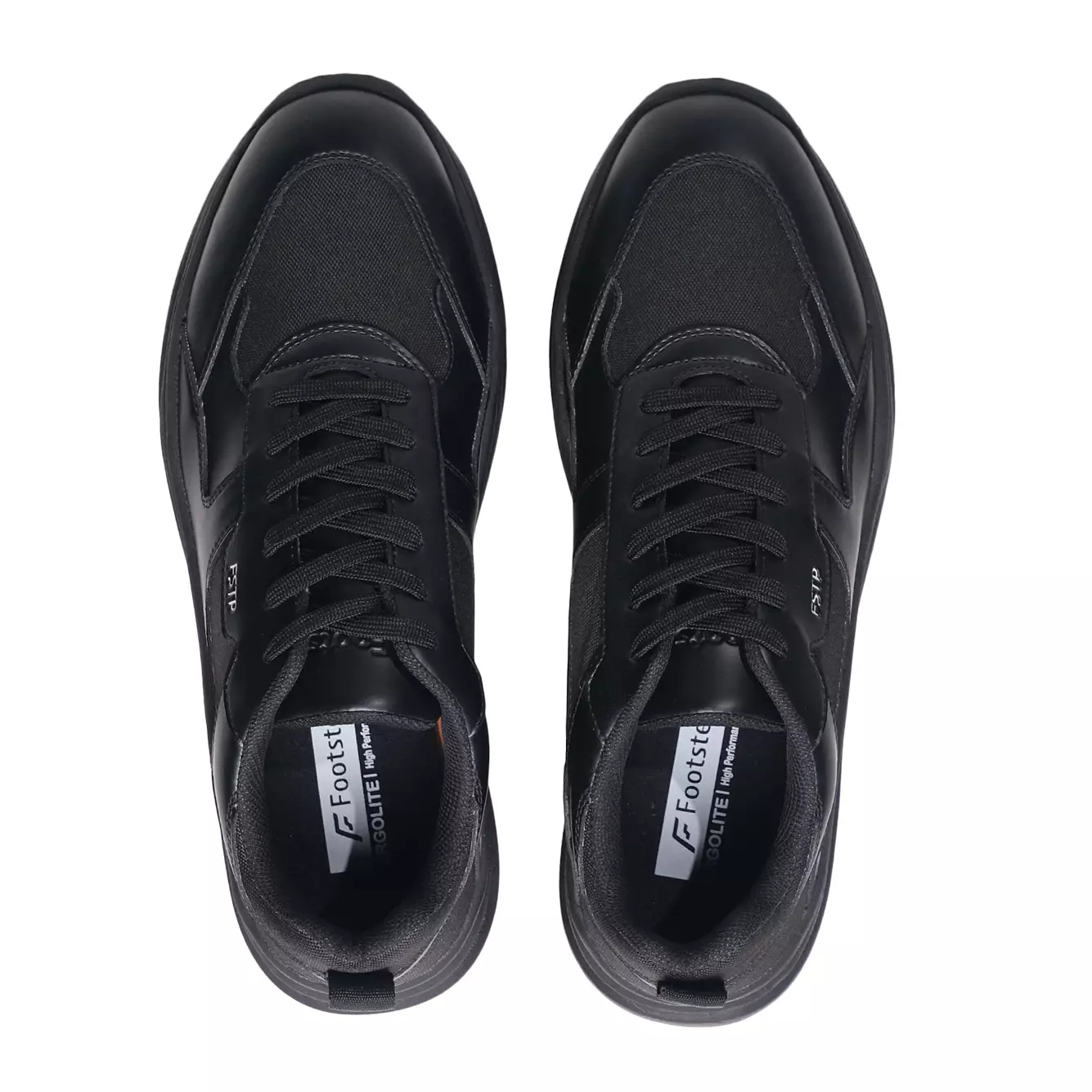 Footstep Footwear Sepatu Pria Casual Perwira Prabu - Black Original Shoes