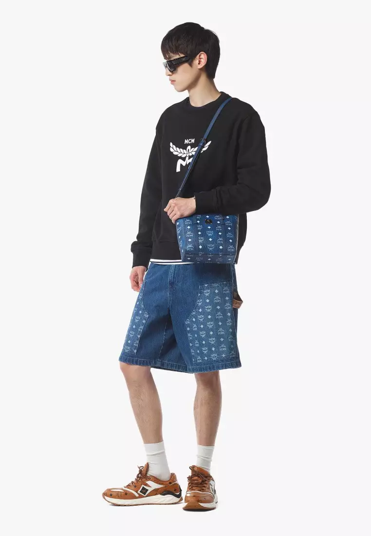 Toni Top-Zip Shopper in Visetos