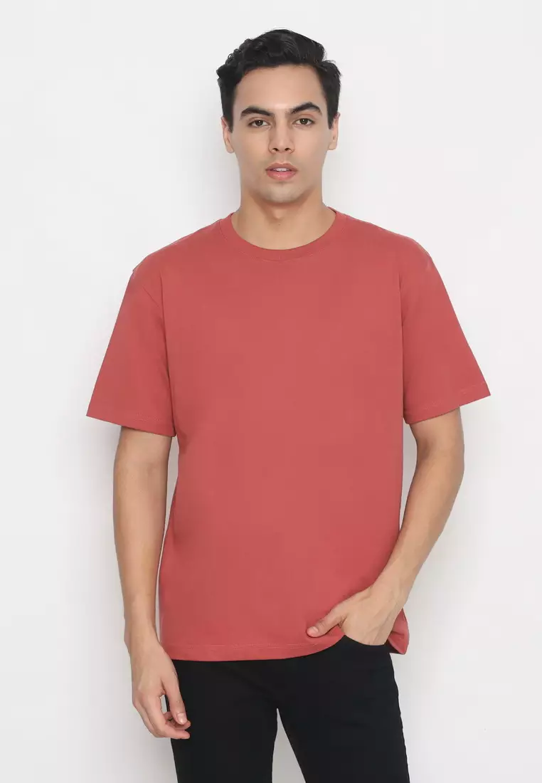 NX T-Shirt Cotton Combed Tebal Pria 207370411