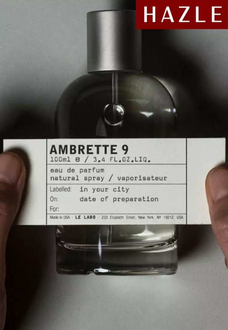Jual Le Labo Ambrette 9 Unisex EDP 100 ml Original 2026 | ZALORA