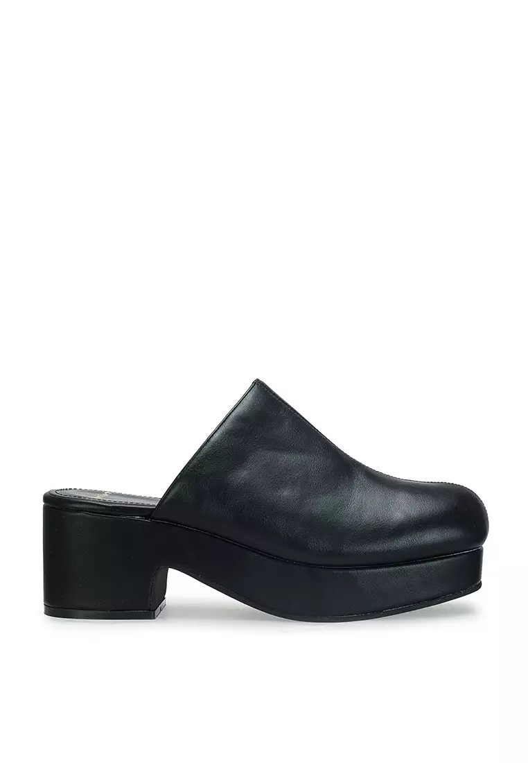 Discount on Heather  shoes - SKU: Faux Leather Shoes