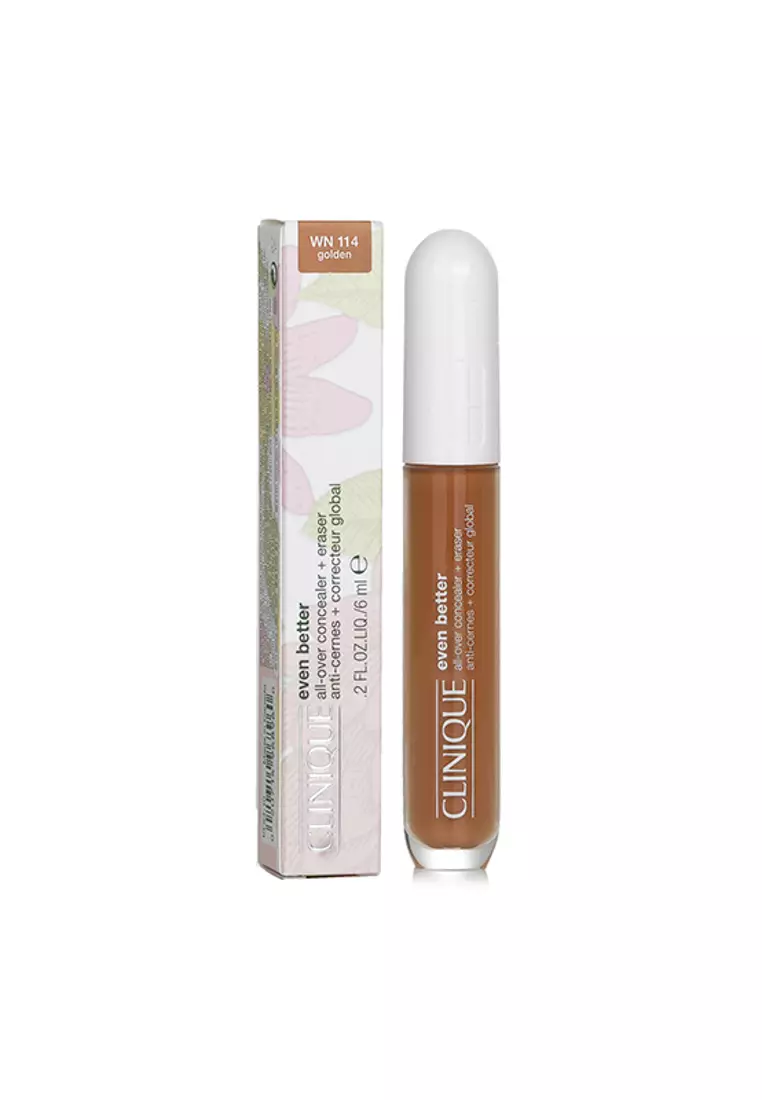 CLINIQUE - Even Better All Over Concealer + Eraser - # WN 114 Golden 6ml/0.2oz