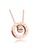 Air Jewellery gold Luxurious Addilynn Numerals Necklace In Rose Gold 5CF3FAC5DA4720GS_1