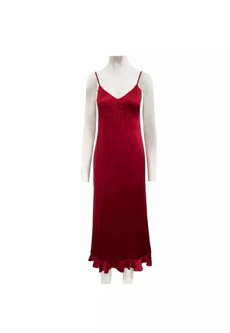 Reformation silk clearance slip dress