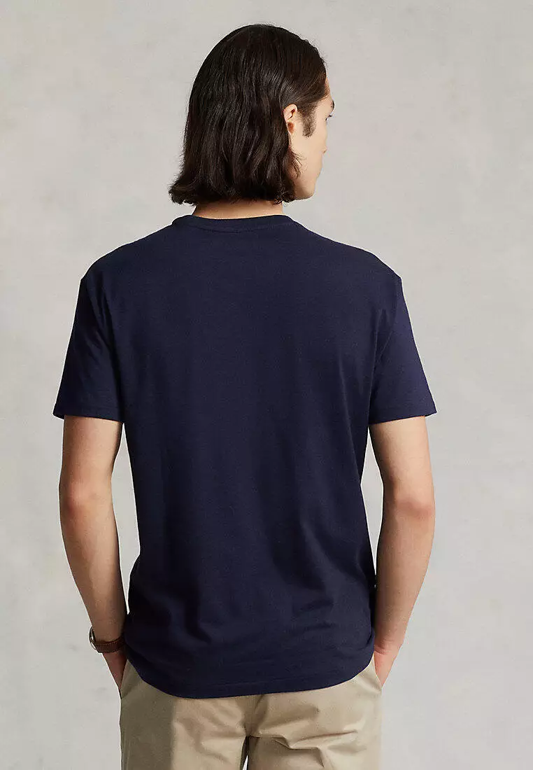 Custom Slim Fit Jersey Crewneck T-Shirt
