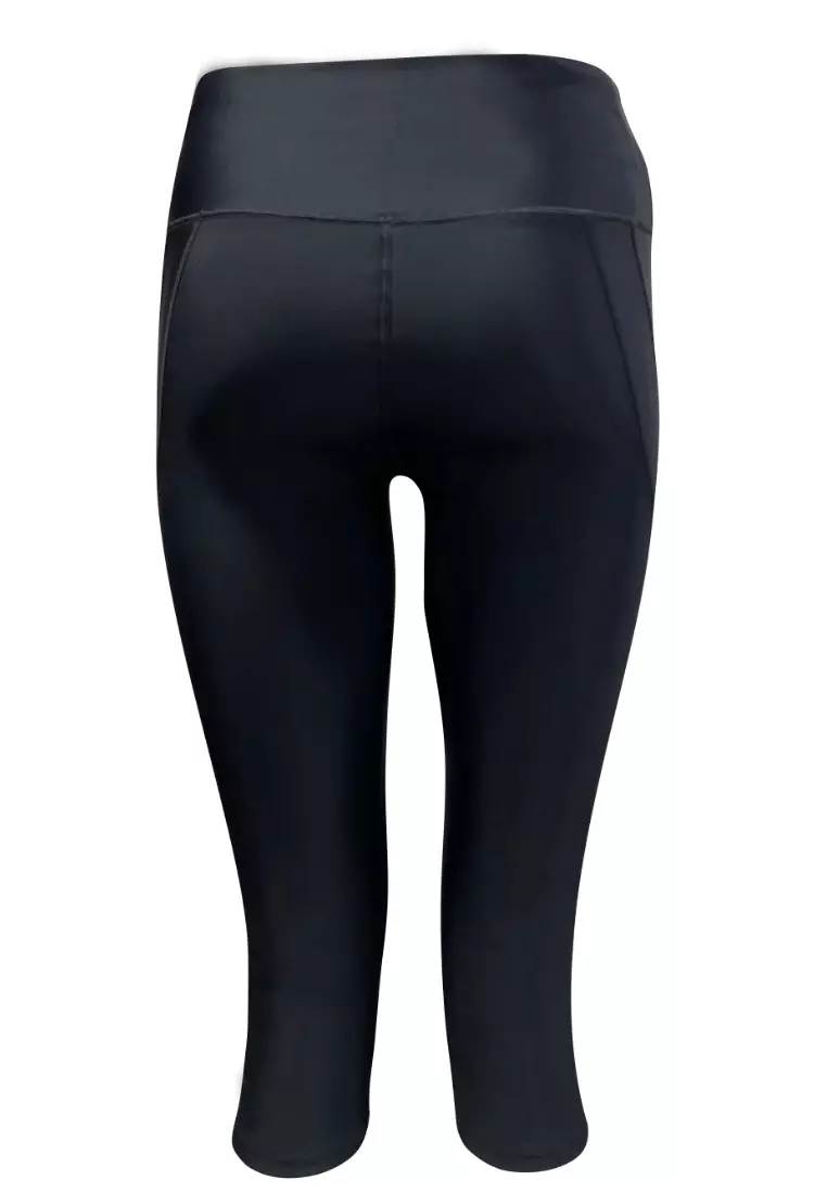 Black Panel ¾ Pant Adult Female