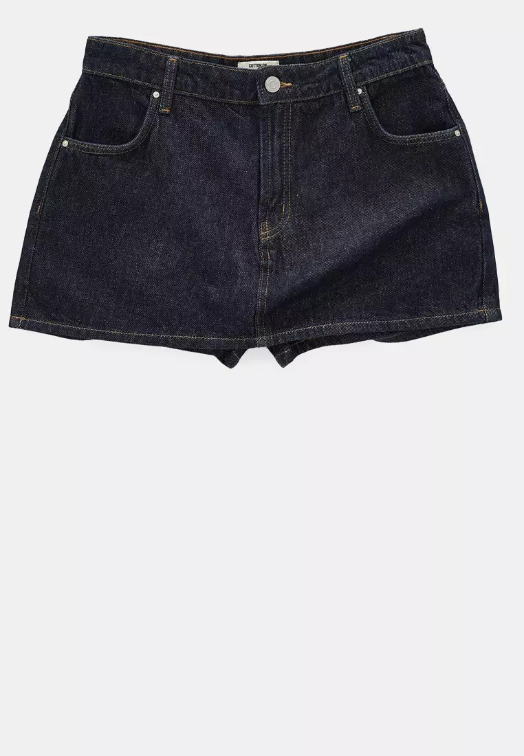 Mini Denim Skort