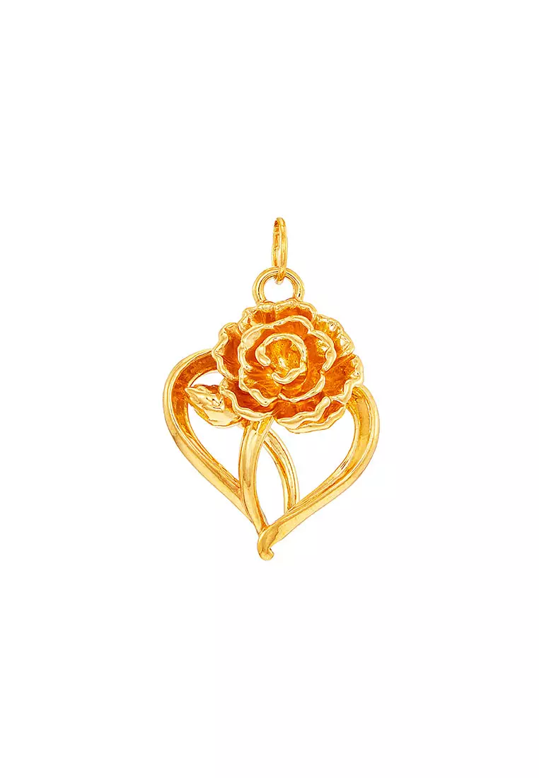 HABIB 999/24K Yellow Gold Pendant WWGP1150824
