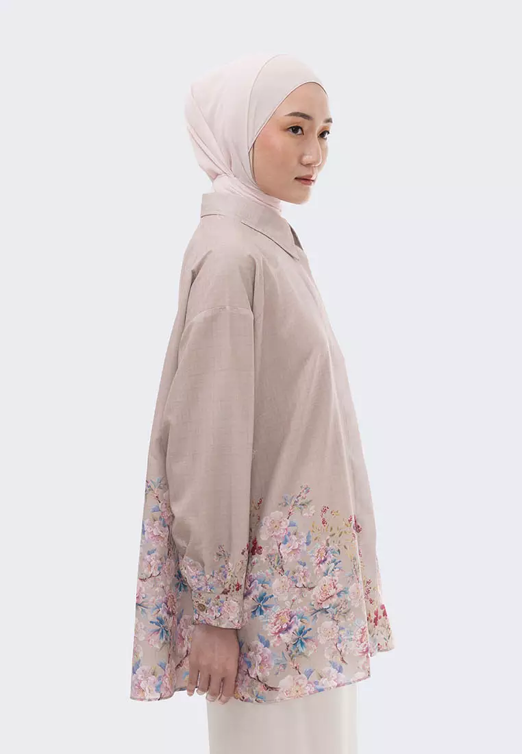 Ria Miranda Oat Afra Shirt